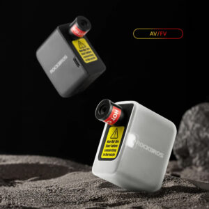 Rockbros 42320008001 Mini Electric Bicycle Pump for Schrader / Presta Valves 100PSI - Black - Image 5