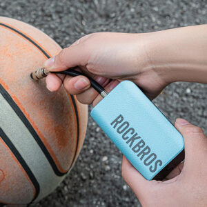 Rockbros 42520006001 Electric Pump Compressor with Digital Display for Balls / Balloons - Blue - Image 9