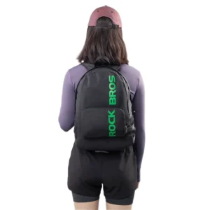 Rockbros H10-BK sports foldable backpack 18 l - black - Image 9
