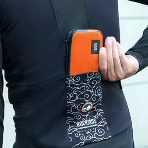 Rockbros bicycle bag 30990043004 for phone, keys, wallet 0.15 l - orange - Image 2