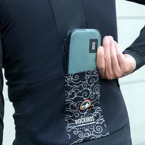 Rockbros bicycle bag 30990043006 for phone, keys, wallet 0.15 l - turquoise - Image 3