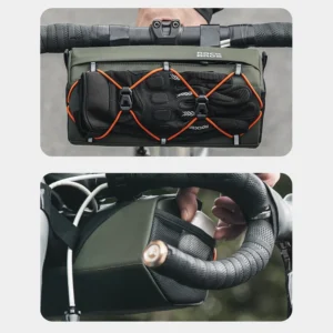 Rockbros 30110054001 bicycle handlebar bag 2.2 l - green - Image 5