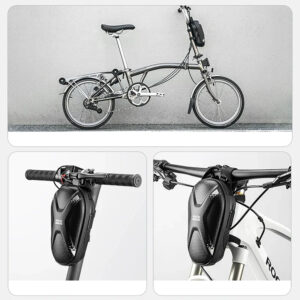 Rockbros bag 3011006301 for the handlebar of a bicycle or scooter 1.3 l - black - Image 5