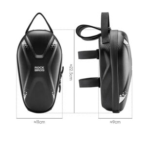 Rockbros bag 3011006301 for the handlebar of a bicycle or scooter 1.3 l - black - Image 8