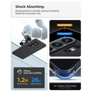 Spigen Nano POP Mag MagSafe dėklas Samsung Galaxy S26 Ultra juodos spalvos Sesame - Image 11