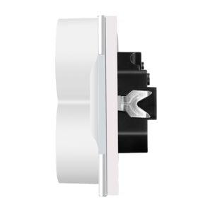 Dvigubas kištukinis lizdas Feelspot FSKL210W, baltas - Image 3