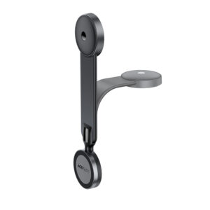 Acefast D37 Car Holder with MagSafe 15W Magnetic Charger for Dashboard - Black - Image 5