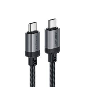 Acefast C20-03 USB-C Cable - USB-C 480Mb/s 3A 1.2m - Black - Image 2