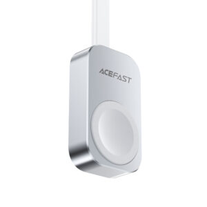 Acefast E21 5W Wireless Charger for Apple Watch - Silver - Image 2