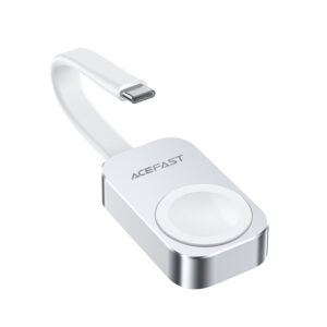Acefast E21 5W Wireless Charger for Apple Watch - Silver - Image 5