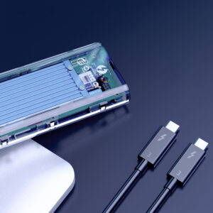 Orico TCM2-C3 M.2 NVME to USB-C 10Gb/s Disk Drive - Blue - Image 8