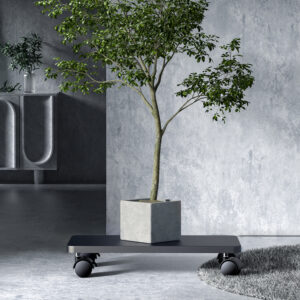 Orico CPB6 Computer Stand with Wheels - juodos spalvos - Image 6