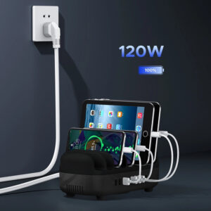 Orico DUK-10P-V1 Smart Charging Station 10 x USB-A - juodos spalvos - Image 5