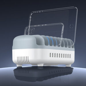 Orico DUK-10P-V1 Smart Charging Station 10 x USB-A - baltos spalvos - Image 3