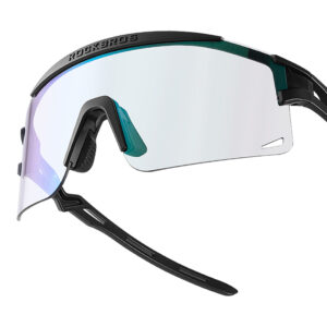 Rockbros Photochromic Cycling Glasses with UV Protection and Corrective Insert - Black - Image 2
