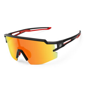 Rockbros Kids Cycling Glasses, Polarized, UV Protection, Black - Image 2