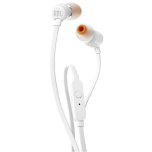 JBL T110 Wired In-Ear Headphones Mini Jack 3.5mm - White - Image 2