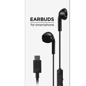 JVC HA-FR17UC Laidinės ausinės į ausis su C tipo USB jungtimi Juodos spalvos - Image 2