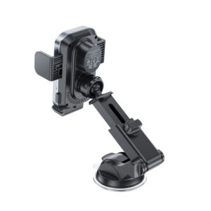 Acefast D53 Car Mount with Wireless Charger for Dashboard with Automatic Clamp - juodos spalvos - Image 2