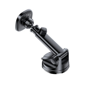 Acefast D47 Magnetic Dashboard Mount with Wireless Charger - juodos spalvos - Image 2