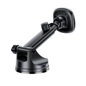 Acefast D47 Magnetic Dashboard Mount with Wireless Charger - juodos spalvos - Image 4