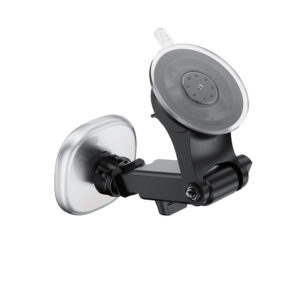 Acefast D42 Magnetic Dashboard Mount with Wireless Charger, MagSafe Compatible - juodos spalvos - Image 4