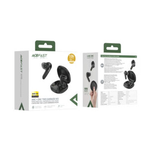 Acefast W3 In-Ear Wireless ANC TWS ausinės - juodos spalvos - Image 5