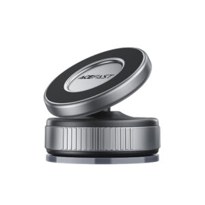 Acefast E27 Magnetic Dashboard/Windshield Suction Cup Holder - juodos spalvos - Image 3