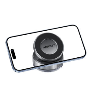 Acefast E27 Magnetic Dashboard/Windshield Suction Cup Holder - juodos spalvos - Image 6