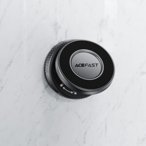 Acefast E27 Magnetic Dashboard/Windshield Suction Cup Holder - juodos spalvos - Image 8