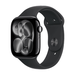 Išmanusis laikrodis Apple Series 11 (2025) GPS 46mm Jet Black Aluminium Case with Black Sport Band M/L - Black