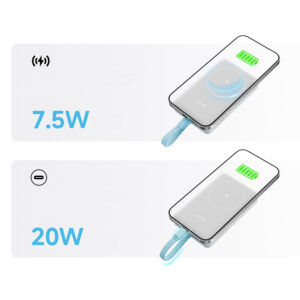 Cuktech CP132ML 10000 mAh Magnetic Power Bank - White - Image 8