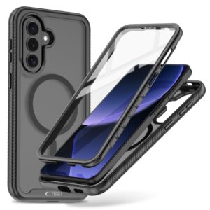 Tech-Protect Defense MagSafe Samsung Galaxy A57 5G Matte juodos spalvos