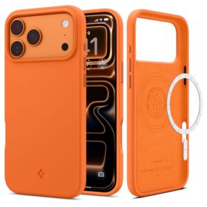 Spigen SILICONE FIT MAG MagSafe Apple iPhone 17 PRO MAX COSMIC ORANGE