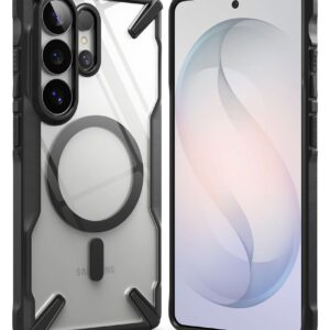 Ringke Fusion X dėklas Magnetic MagSafe Samsung Galaxy S26 Ultra juodos spalvos - Image 2