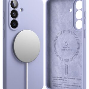 Ringke Silicone Magnetic MagSafe Samsung Galaxy S26+ Plus Lavender - Image 2