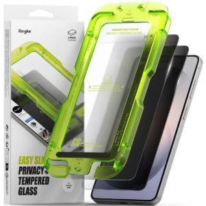 Apsauginis stiklas su privatumo filtru Ringke Easy Slide 2-Pack Samsung Galaxy S26