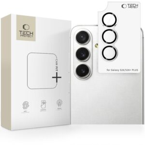 Telefono kameros apsauga Tech-Protect CamRing Fit+ Samsung Galaxy S26 / S26+ Plus skaidrus
