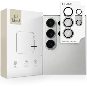 Telefono kameros apsauga Tech-Protect CamRing Fit+ Samsung Galaxy S26 Ultra skaidrus