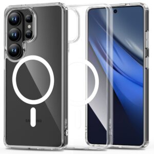 Tech-Protect FlexAir Hybrid MagSafe Samsung Galaxy S26 Ultra skaidrus