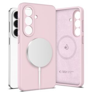 Tech-Protect Silicone MagSafe Samsung Galaxy S26+ Plus Pink Pearl