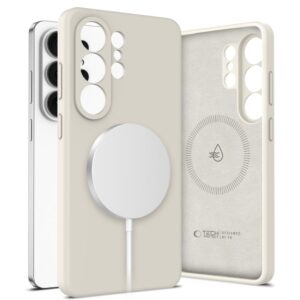 Tech-Protect Silicone MagSafe Samsung Galaxy S26 Ultra Cosmic Latte