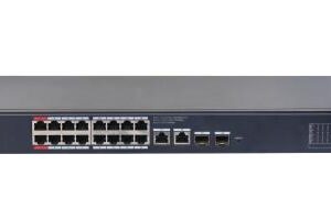 Switch|DAHUA|DH-SG4020LP|Switch layer L2|16xRJ-45 ports|RJ-45 Ports Type Gigabit Ethernet (10/100/1000)|2xGigabit Ethernet (copper) ports quantity|2xSFP module slots quantity|16xPower over Ethernet (PoE) ports quantity|Total Power over Ethernet (PoE) budget 190 W|SG4020LP