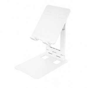 Wozinsky WPT-K28 Desk Stand for Phone Tablet Smartphone Holder Foldable - baltos spalvos