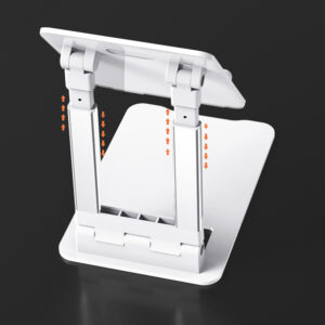 Wozinsky WPT-K28 Desk Stand for Phone Tablet Smartphone Holder Foldable - baltos spalvos - Image 3