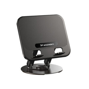 Wozinsky WRS-K75 swivel stand for laptop and tablet - juodos spalvos