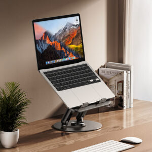 Wozinsky WRS-K75 swivel stand for laptop and tablet - juodos spalvos - Image 5