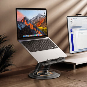 Wozinsky WRS-K75 swivel stand for laptop and tablet - juodos spalvos - Image 6