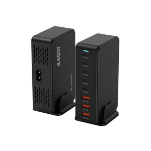 Wozinsky WSL-440 440W Gan QC3 Charging Station - juodos spalvos - Image 2