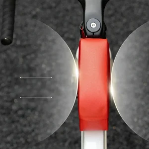 Rockbros 30120122004 Waterproof Bicycle Frame Bag with Magnetic Closure 0.9L - Red - Image 4